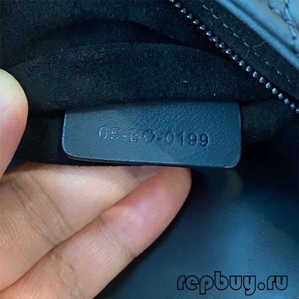 LADY DIOR Mini Black Top Replika Handtassen Matt Koeienhuid Echte of Fake Check (2022 Special)-Bêste kwaliteit Fake Louis Vuitton Bag Online Store, Replika ûntwerper tas ru