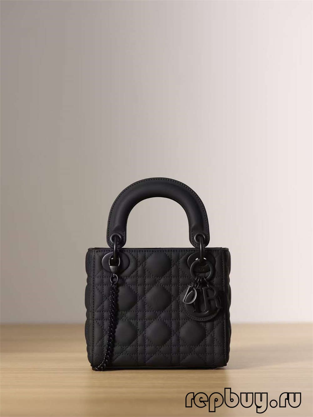 LADY DIOR Mini Black Top Replica Handbag Matte Cowhide (2022 Special) - Loja online de bolsa Louis Vuitton falsa de melhor qualidade, bolsa de designer de réplica ru