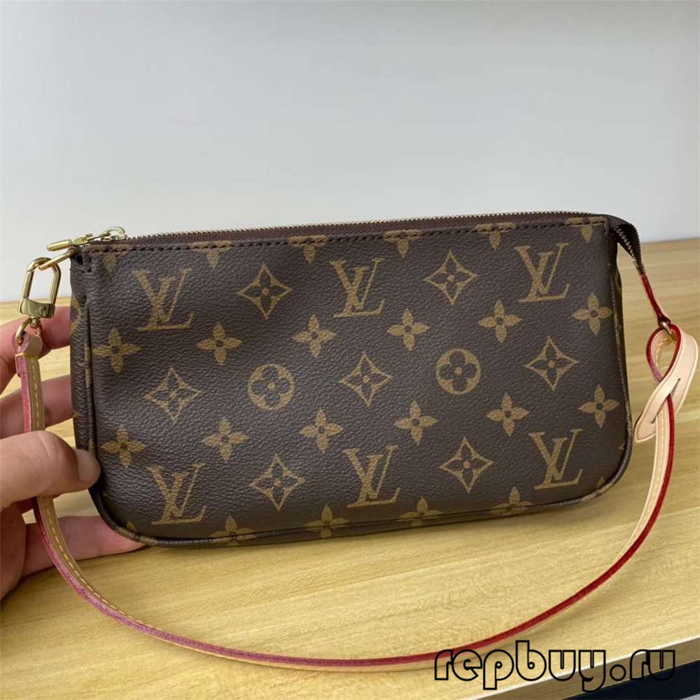 Louis Vuitton M40712 Pochette Accessoires tas replika ndhuwur Rincian kain lan hardware (Edisi 2022)-Toko Online Tas Louis Vuitton Palsu Kualitas Terbaik, Tas desainer replika ru