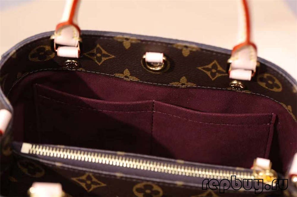 Louis Vuitton M41055 29cm Montaigne BB topp kopi vesker Håndverk detaljer (2022 siste)-Beste kvalitet falsk Louis Vuitton veske nettbutikk, kopi designer veske ru