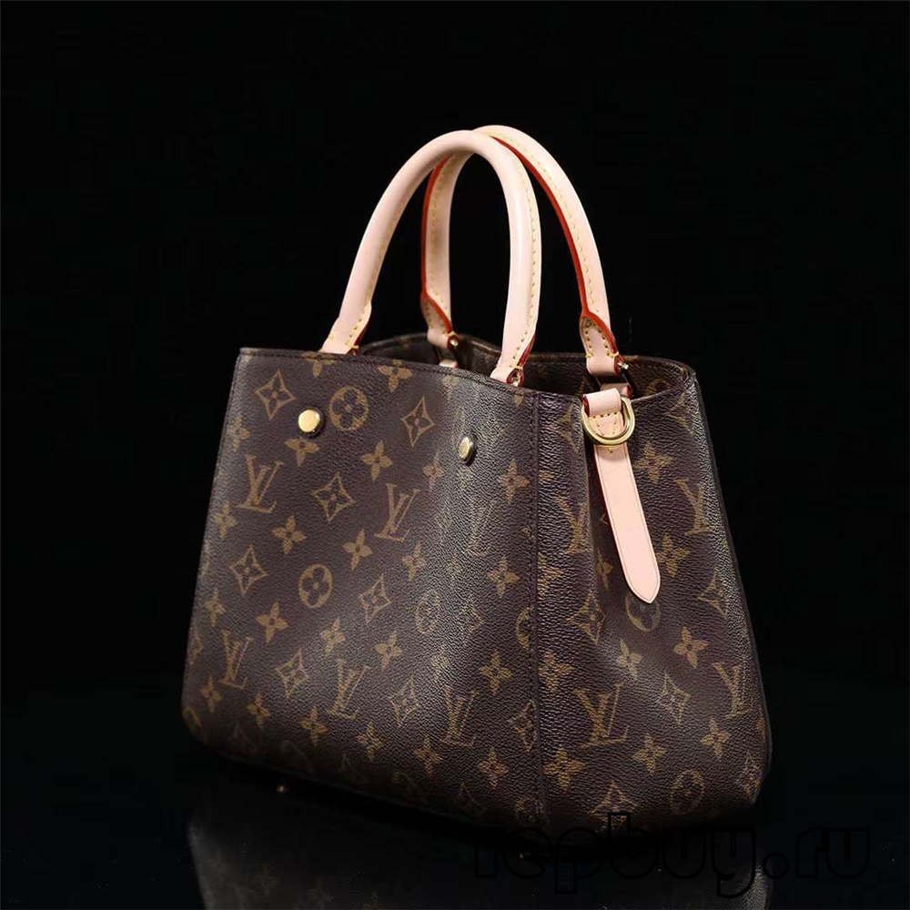 Louis Vuitton M41055 29cm Montaigne BB top replica bags Craft Details (2022 Special)-හොඳම ගුණාත්මක ව්‍යාජ Louis Vuitton Bag Online Store, Replica designer bag ru