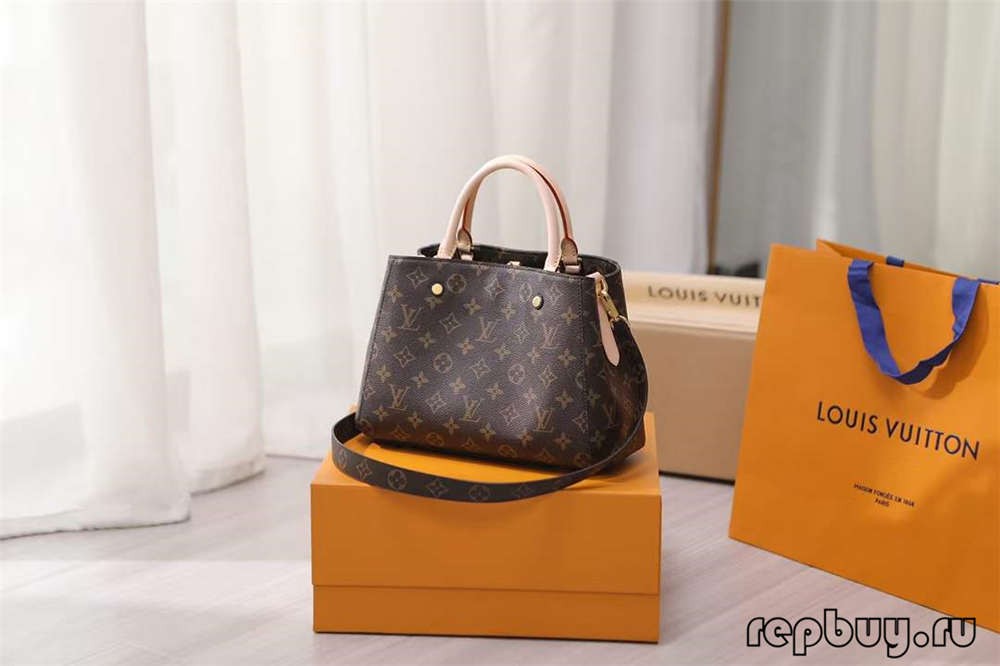 Louis Vuitton M41055 Montaigne BB Top Replica Handbag view (2022 Updated) - أفضل جودة حقيبة Louis Vuitton وهمية على الإنترنت ، حقيبة مصمم طبق الأصل ru