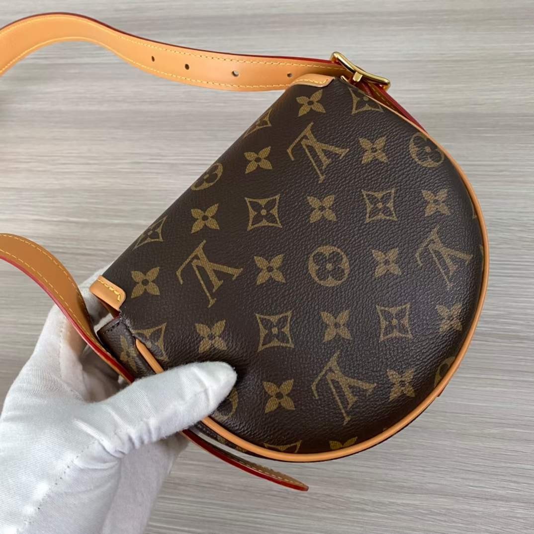 Louis Vuitton M44860 Tambourin Top Replica Handbag Exterior and Details (2022 Edition)-Best Quality Fake Louis Vuitton Bag Online Store, Replica designer bag ru