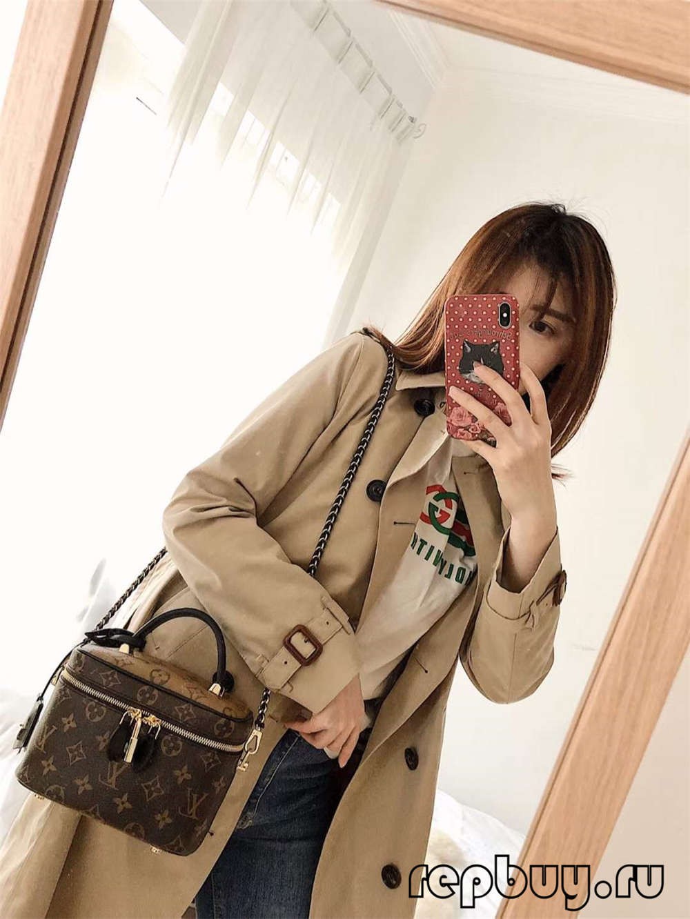 Louis Vuitton M45165 Vanity Small Top Replica Handbag Daily Use Effect (2022 Edition)-Bescht Qualitéit Fake Louis Vuitton Bag Online Store, Replica Designer Bag ru