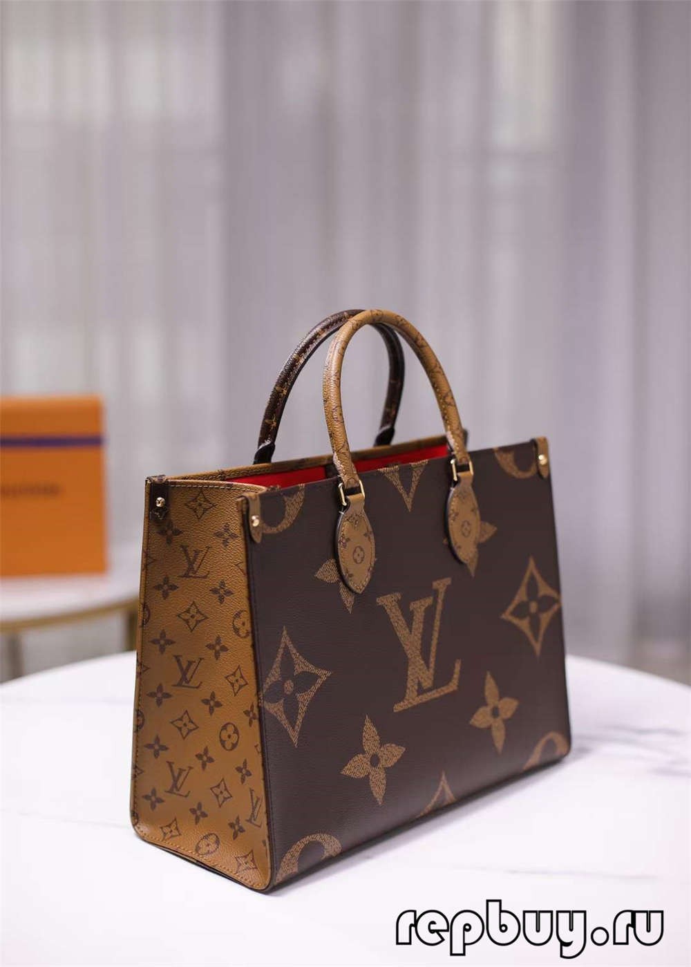 Louis Vuitton M45321 Onthego 35cm Top Replica Τσάντες HD Actual (2022 Ενημερώθηκε)-Καλύτερη ποιότητα Fake Louis Vuitton Ηλεκτρονικό κατάστημα, Replica designer bag ru