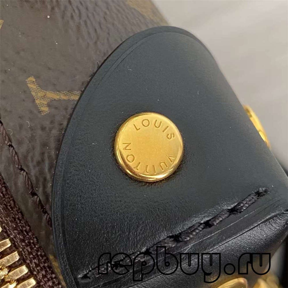 Louis Vuitton M45571 Petite Malle Souple Black 20cm Top Replica Bags Details (2022 Edition)-Fivarotana an-tserasera Louis Vuitton hosoka tsara indrindra, Kitapo mpamorona replika ru