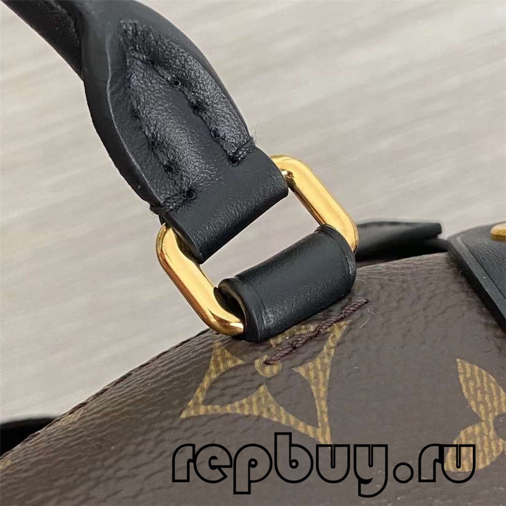 Louis Vuitton M45571 Petite Malle Souple Black 20cm Top Replica Bags Details (2022 Edition)-Fivarotana an-tserasera Louis Vuitton hosoka tsara indrindra, Kitapo mpamorona replika ru