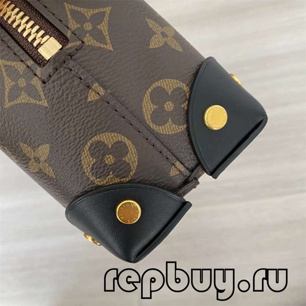 Louis Vuitton M45571 Petite Malle Souple Black 20cm Top Replica Bags (2022 Special)-Best Quality Fake Louis Vuitton Bag Online Store, Replica Designer Bag ru