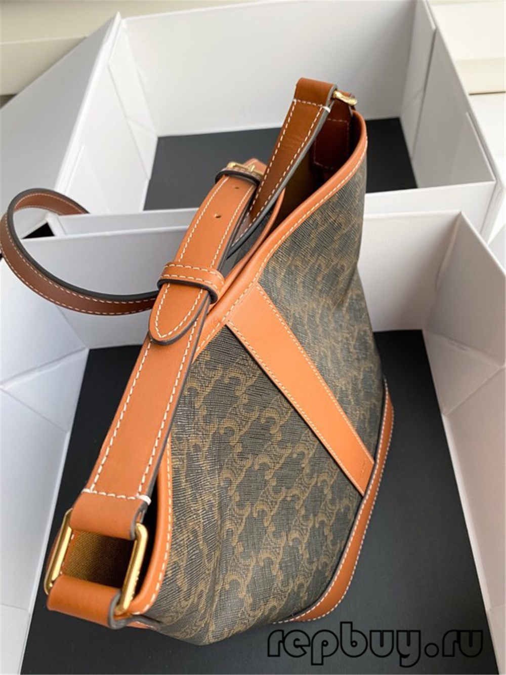 Celine TRIOMPHE CANVAS NANO Beste kvalitet Replica vesker (2022 siste)-Beste kvalitet Fake Louis Vuitton Bag Nettbutikk, Replica designer bag ru