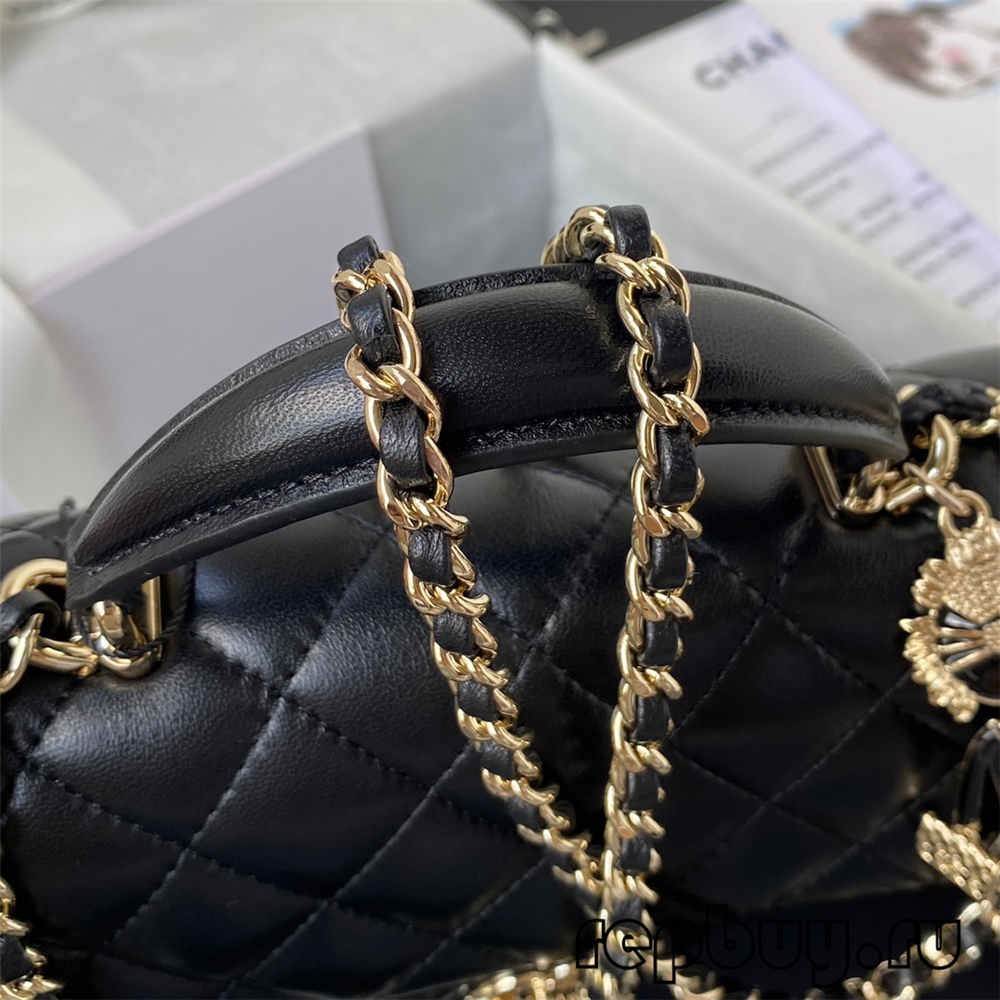 Chanel Mini classic flap handvat Beste kwaliteit Replica tassen (2022 laatste)-Beste kwaliteit nep Louis Vuitton tas online winkel, Replica designer tas ru