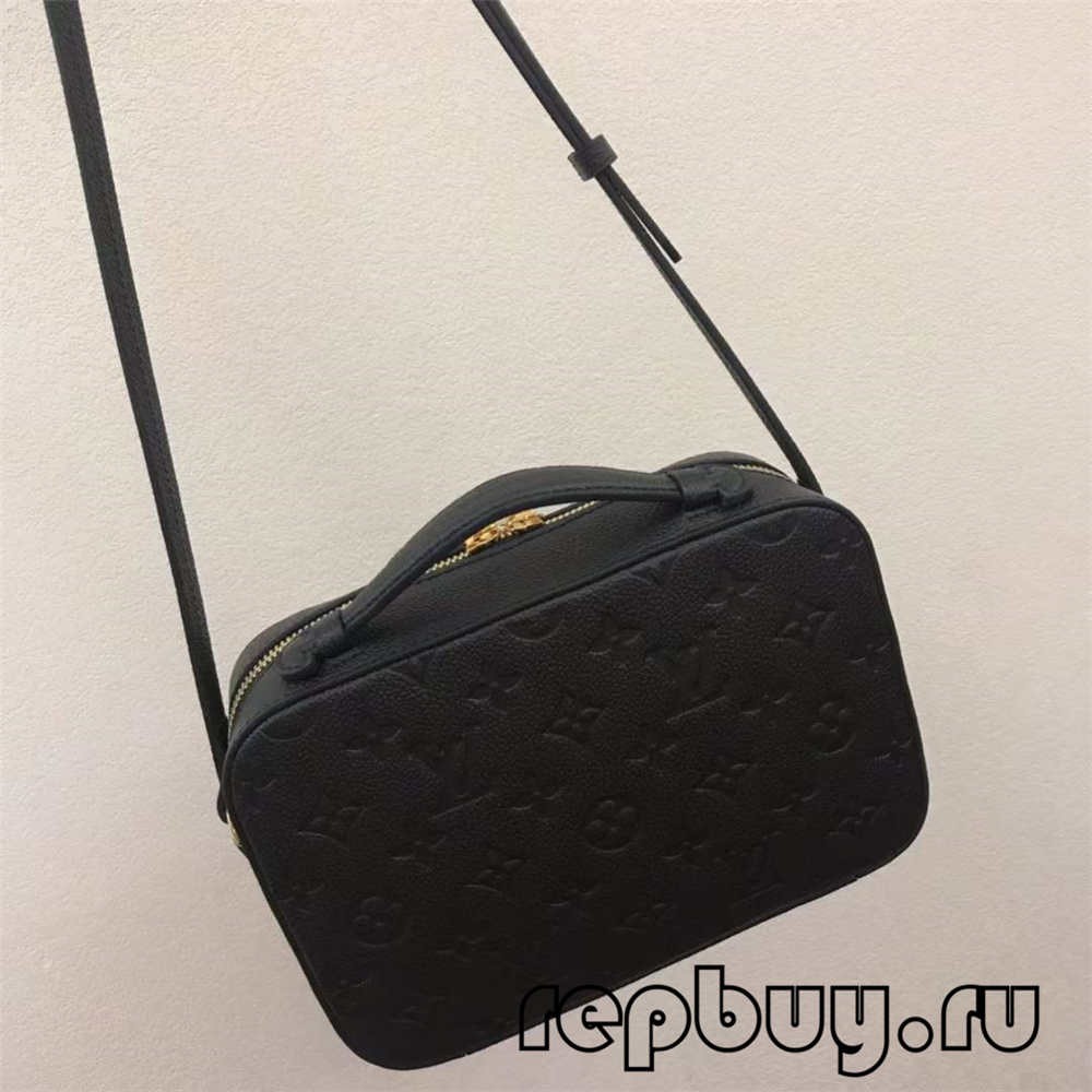 Louis Vuitton M44593 crna SAINTONGE replika torbe vrhunske kvalitete (ažurirano 2022.)-Najkvalitetnija lažna torba Louis Vuitton online trgovina, replika dizajnerske torbe ru