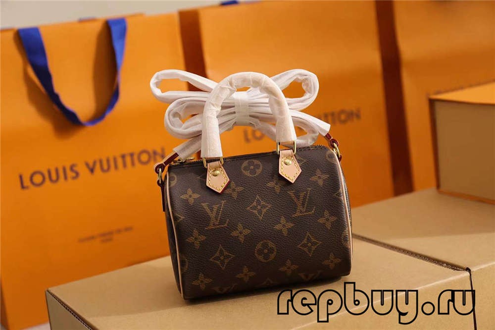 Louis Vuitton M81085 Nano Speedy 16cm Topqualitéit Replica Poschen (2022 Neist)-Bescht Qualitéit Fake Louis Vuitton Bag Online Store, Replica Designer Bag ru