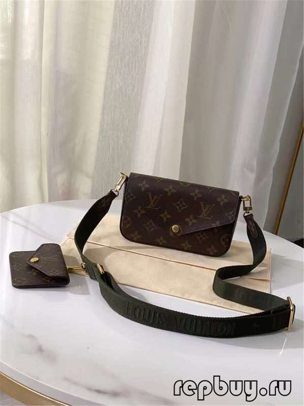 Louis Vuitton M80091 FÉLICIE STRAP & GO κορυφαίας ποιότητας ρέπλικα τσάντες (2022 Ενημερώθηκε)-Καλύτερης ποιότητας Fake Louis Vuitton Bag Online Store, Replica designer bag ru