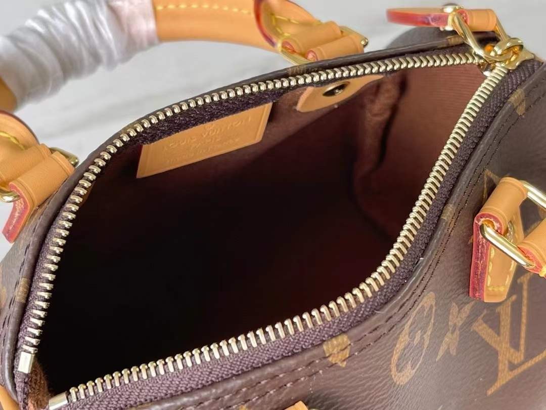 Louis Vuitton M81085 NANO SPEEDY Borsa replica di migliore qualità (aggiornato 2022)-Best Quality Fake Louis Vuitton Bag Online Store, Replica designer bag ru