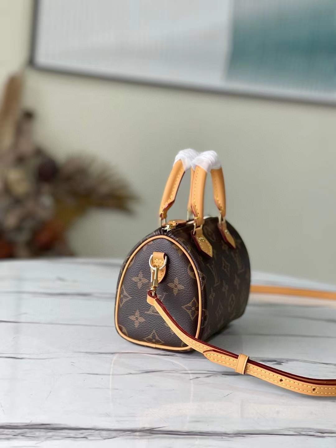 Louis Vuitton M81085 NANO SPEEDY ຖົງ replica ຄຸນະພາບດີທີ່ສຸດ (ປັບປຸງ 2022)-Best Quality Fake Louis Vuitton Bag Online Store, Replica designer bag ru