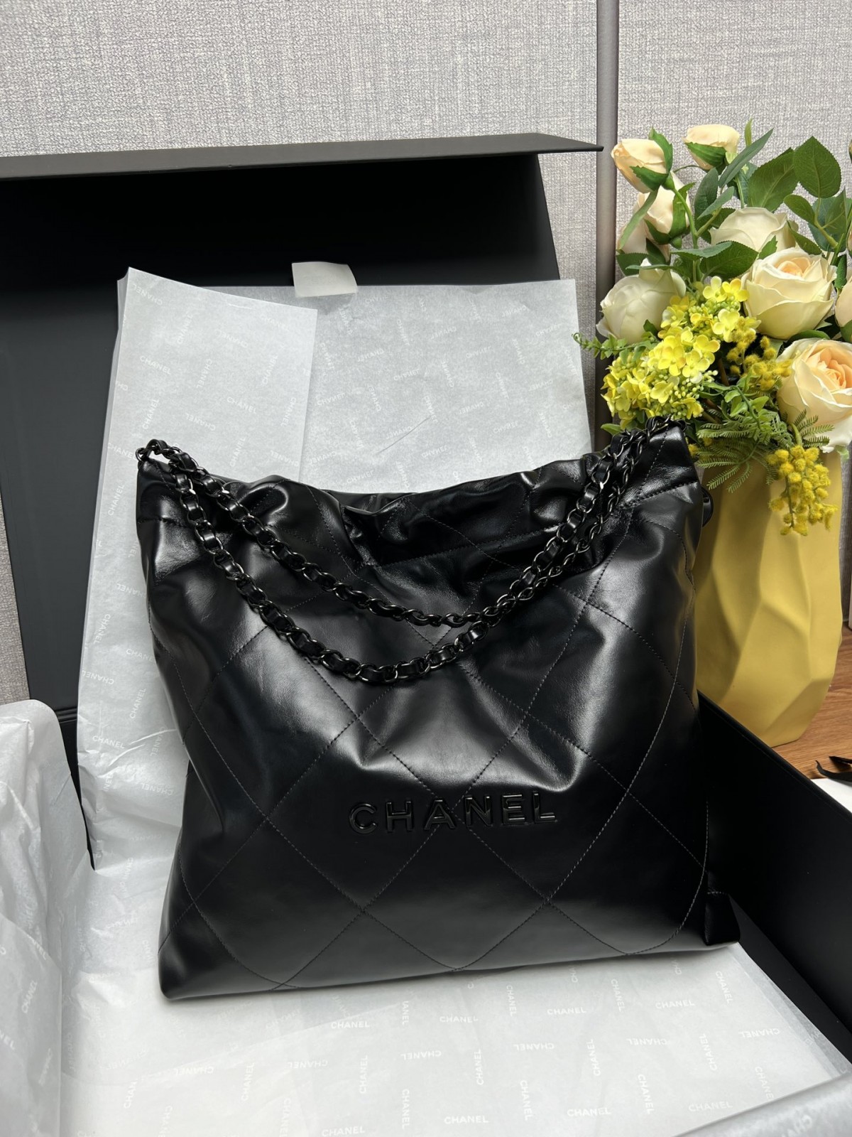How good quality is a Shebag Chanel 22 bag？（2023 Week 41）-Dyqani në internet i çantave të rreme Louis Vuitton me cilësi më të mirë, çanta modeli kopje ru