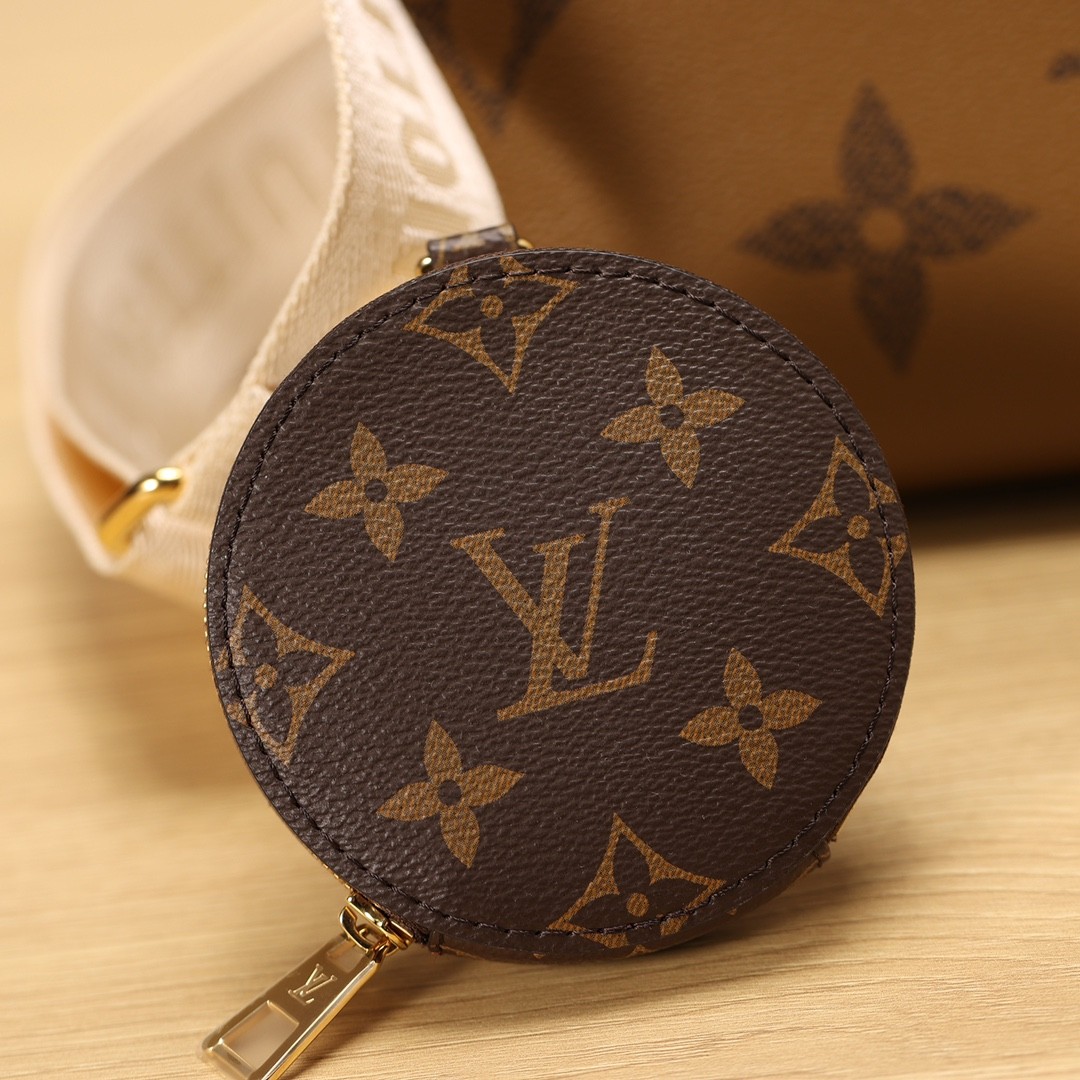 How good quality is a Shebag M46373 ONTHEGO small size?(2023 style with wide shoulder straps)-Լավագույն որակի կեղծ Louis Vuitton պայուսակների առցանց խանութ, Replica դիզայներական պայուսակ ru