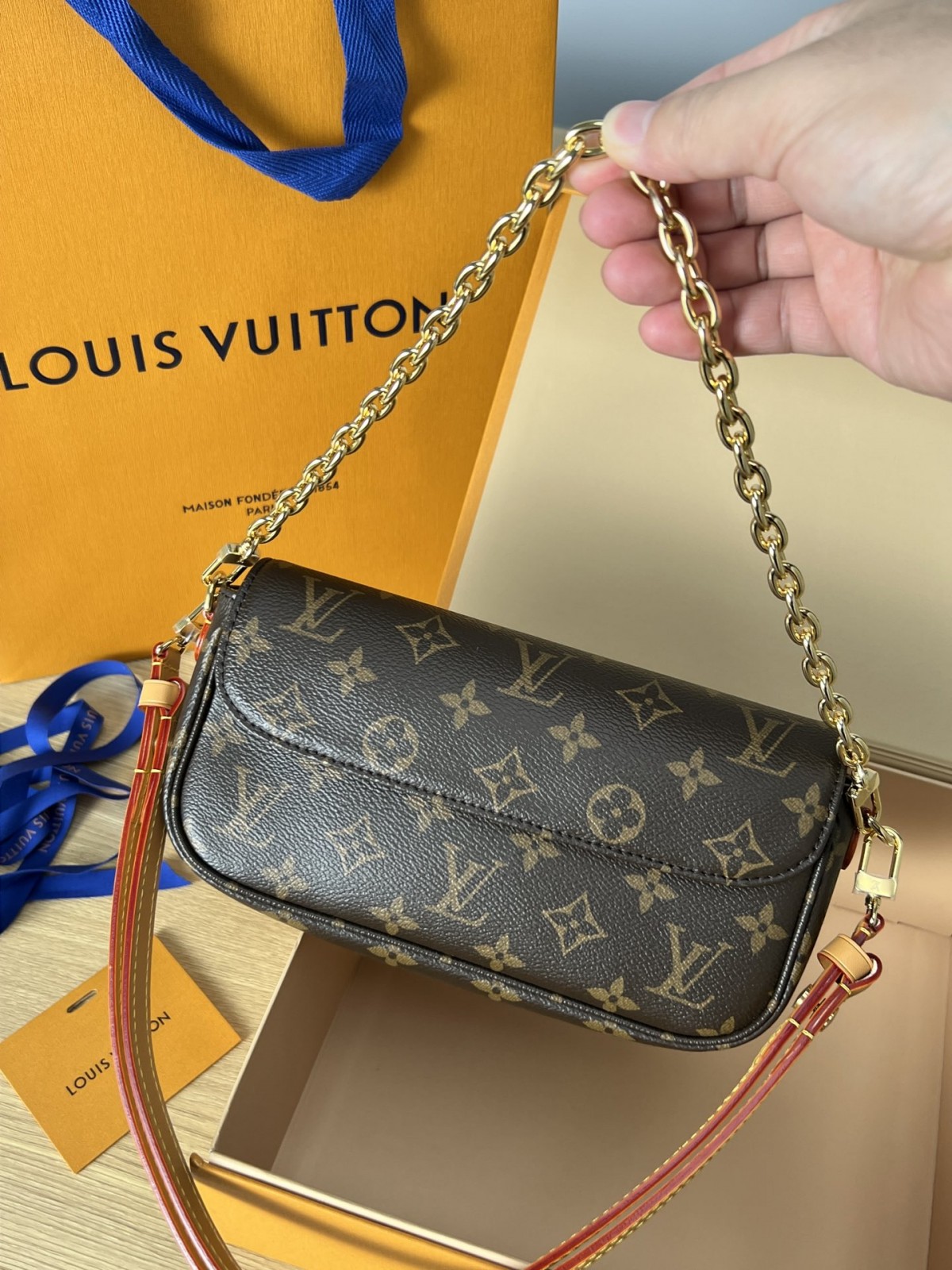 How good quality is a M81911 LOUIS VUITTON WALLET ON CHAIN IVY（2023 new edition）-Καλύτερης ποιότητας Fake Louis Vuitton Ηλεκτρονικό κατάστημα, Replica designer bag ru