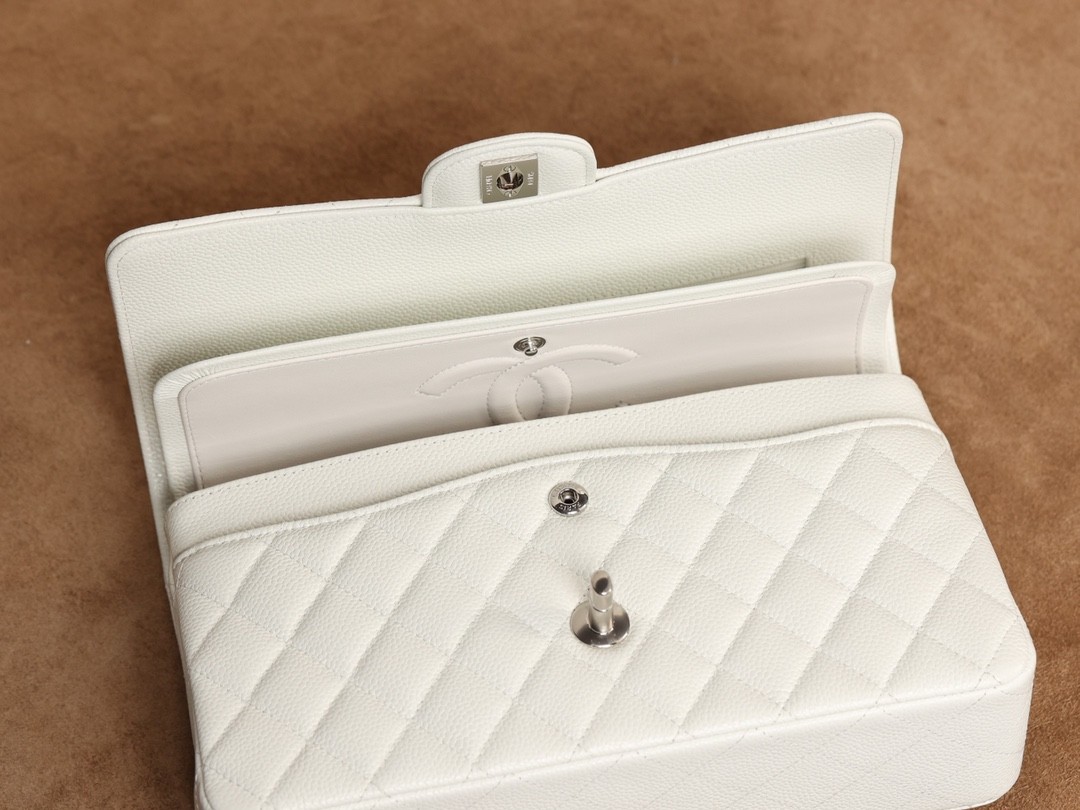 How Good quality is a Shebag White Chanel Classic Flap bag？（2023 updated）-Լավագույն որակի կեղծ Louis Vuitton պայուսակների առցանց խանութ, Replica դիզայներական պայուսակ ru
