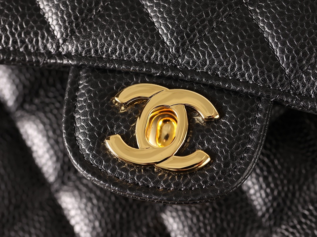 Chip Updated！Shebag Chanel medium (25cm) Classic Flap bag with gold hardware (2023 Week 43)-Интернет-магазин поддельной сумки Louis Vuitton лучшего качества, копия дизайнерской сумки ru