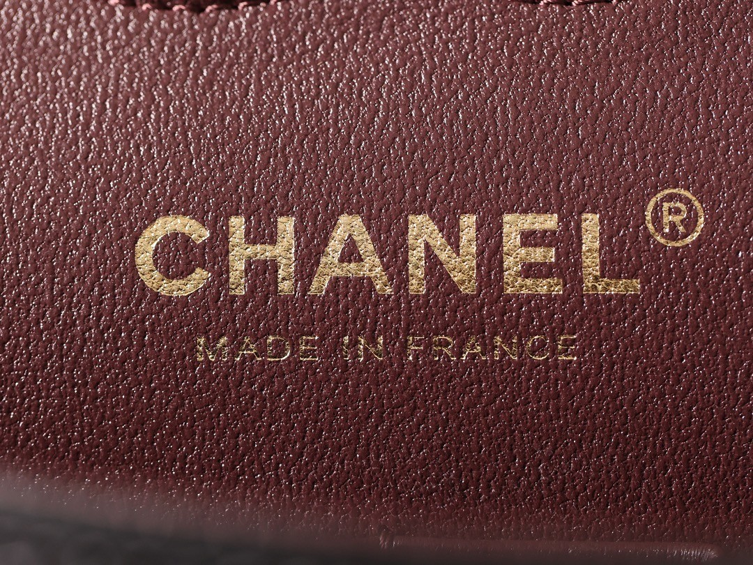 Chip Updated！Shebag Chanel medium (25cm) Classic Flap bag with gold hardware (2023 Week 43)-Negoziu in linea di borse Louis Vuitton falsi di migliore qualità, borsa di design di replica ru