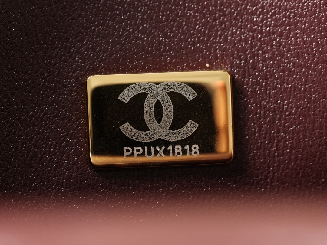 Chip Updated！Shebag Chanel medium (25cm) Classic Flap bag with gold hardware (2023 Week 43)-Best Quality Fake designer Bag Review, Replica designer bag ru