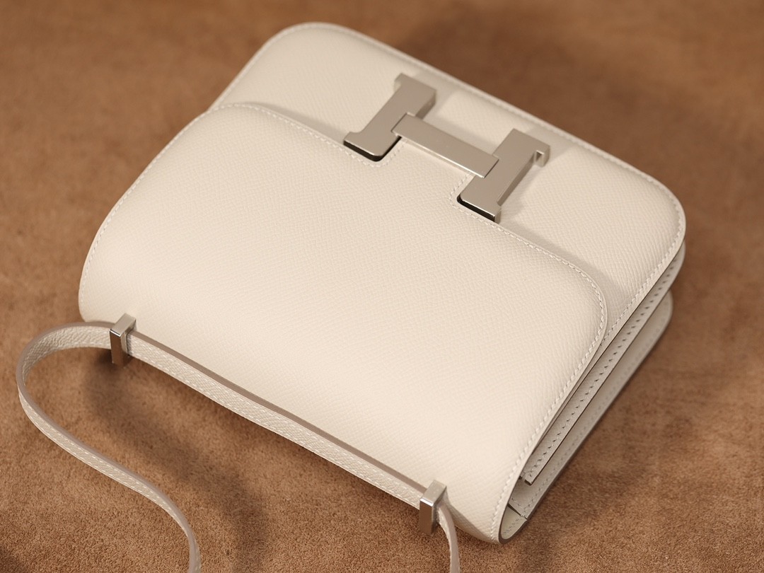 How good quality is a Shebag handmade replica Hermes White Constance 19 bag? (2023 updated)-Najlepsza jakość fałszywych torebek Louis Vuitton Sklep internetowy, projektant repliki torebki ru