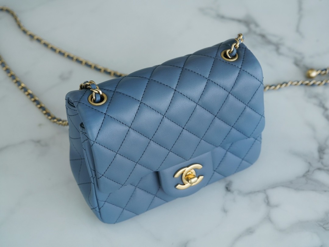 How good quality is a Shebag replica Chanel Classic flap with golden ball 23K bag Blue (2023 updated)-Best Quality Fake Louis Vuitton Bag Online Store, Replica designer bag ru