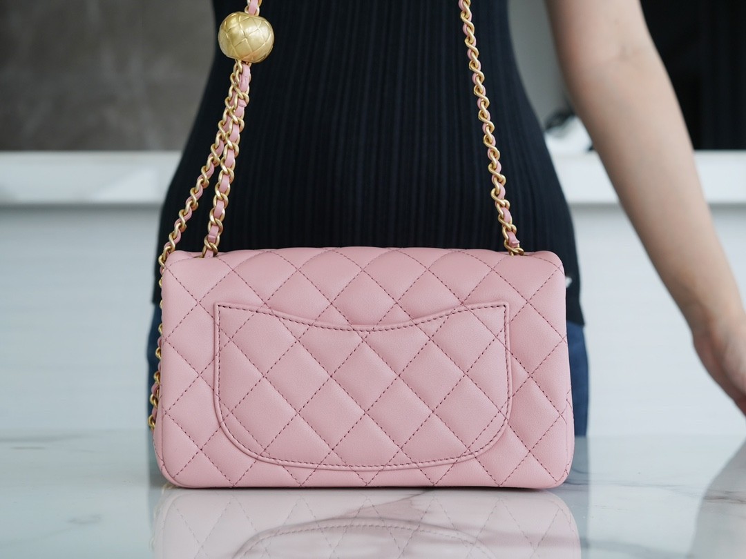 How good quality is a Shebag replica Chanel Classic flap with golden ball 23K bag Pink (2023 updated)-بہترین معیار کا جعلی لوئس ووٹن بیگ آن لائن اسٹور، ریپلیکا ڈیزائنر بیگ آر یو