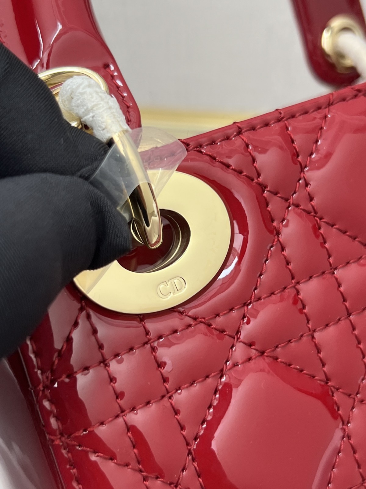 New Shebag replica——Paint leather Mini Lady Dior（2023 Week 50）-L-Aħjar Kwalità Foloz Louis Vuitton Bag Online Store, Replica designer bag ru
