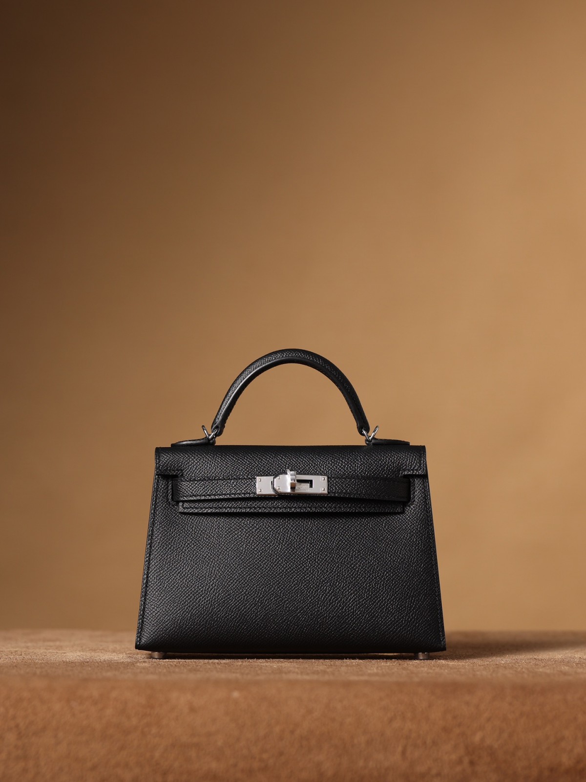 How great quality of Shebag Handmade Black Mini Kelly 2 in Epsom leather? (2024 Week 5 Black)-Best Quality Fake designer Bag Review, Replica designer bag ru