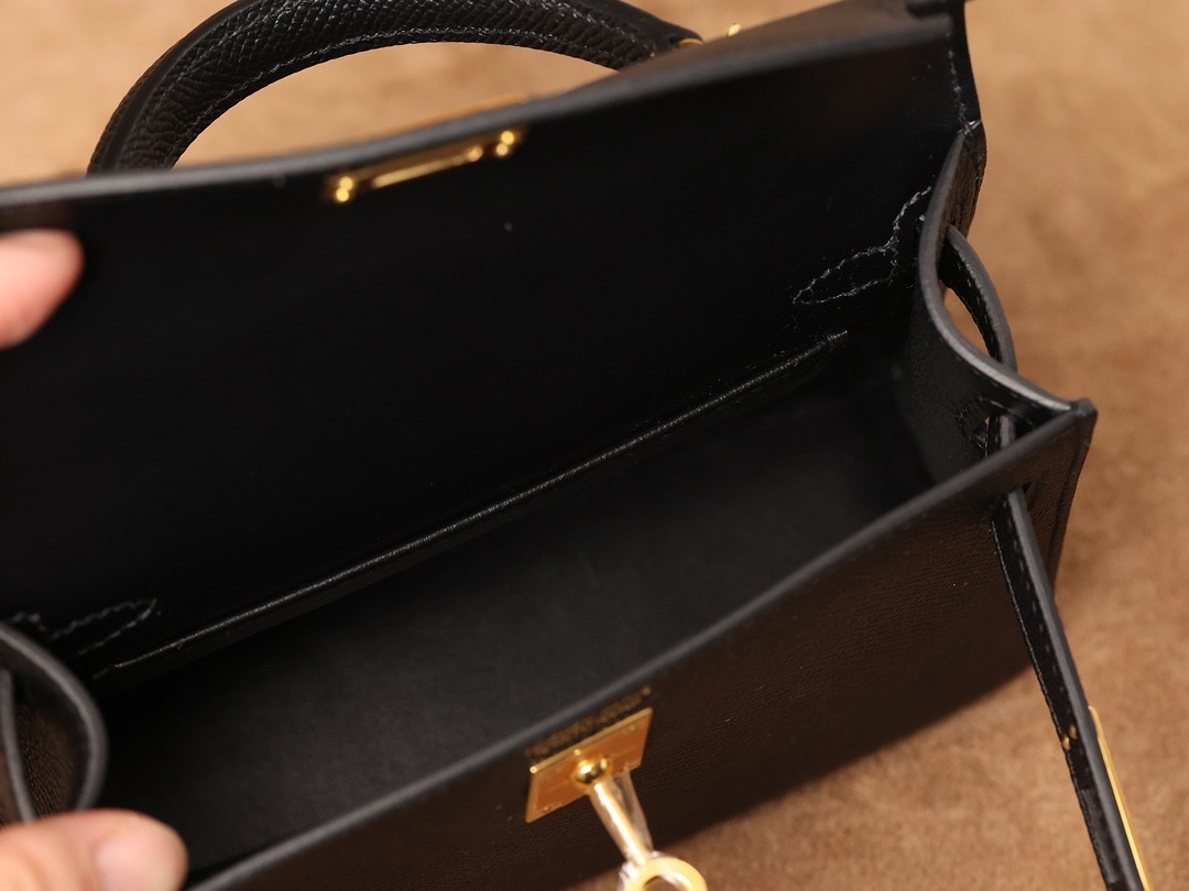 How great quality of Shebag Handmade Black Mini Kelly 2 in Epsom leather? (2024 Week 5 Black)-Beste Kwaliteit Vals Louis Vuitton Sak Aanlyn Winkel, Replika ontwerper sak ru