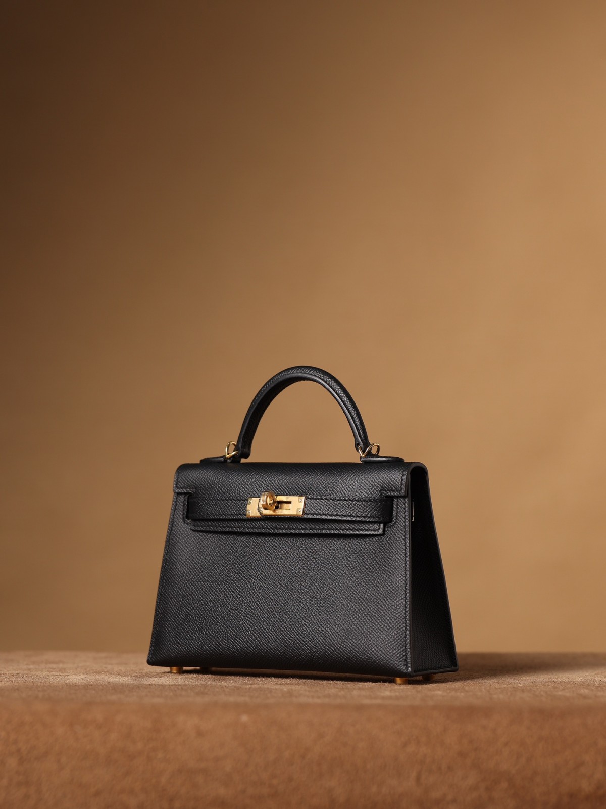 How great quality of Shebag Handmade Black Mini Kelly 2 in Epsom leather? (2024 Week 5 Black)-Negoziu in linea di borse Louis Vuitton falsi di migliore qualità, borsa di design di replica ru