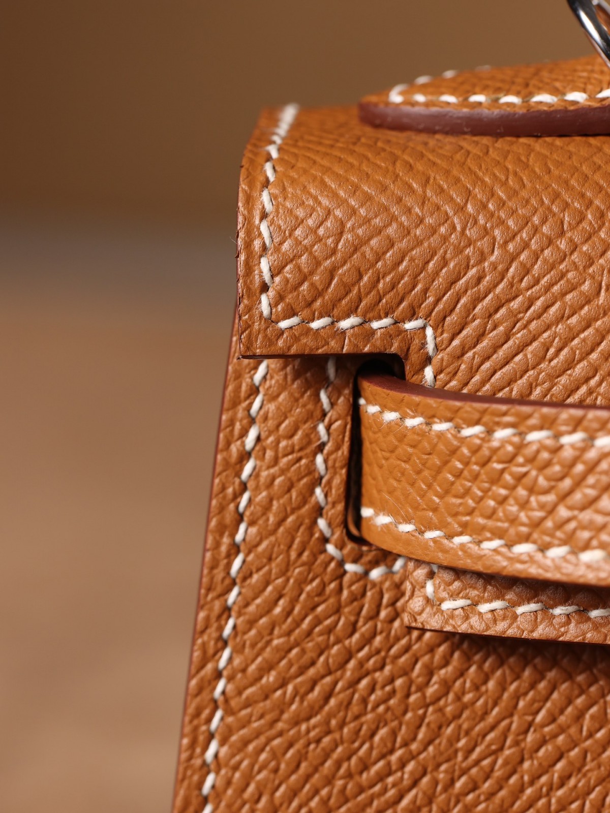 How great quality of Shebag Handmade Brown Mini Kelly 2 in Epsom leather? (2024 Week 5 Brown)-ร้านค้าออนไลน์กระเป๋า Louis Vuitton ปลอมคุณภาพดีที่สุด, กระเป๋าออกแบบจำลอง ru