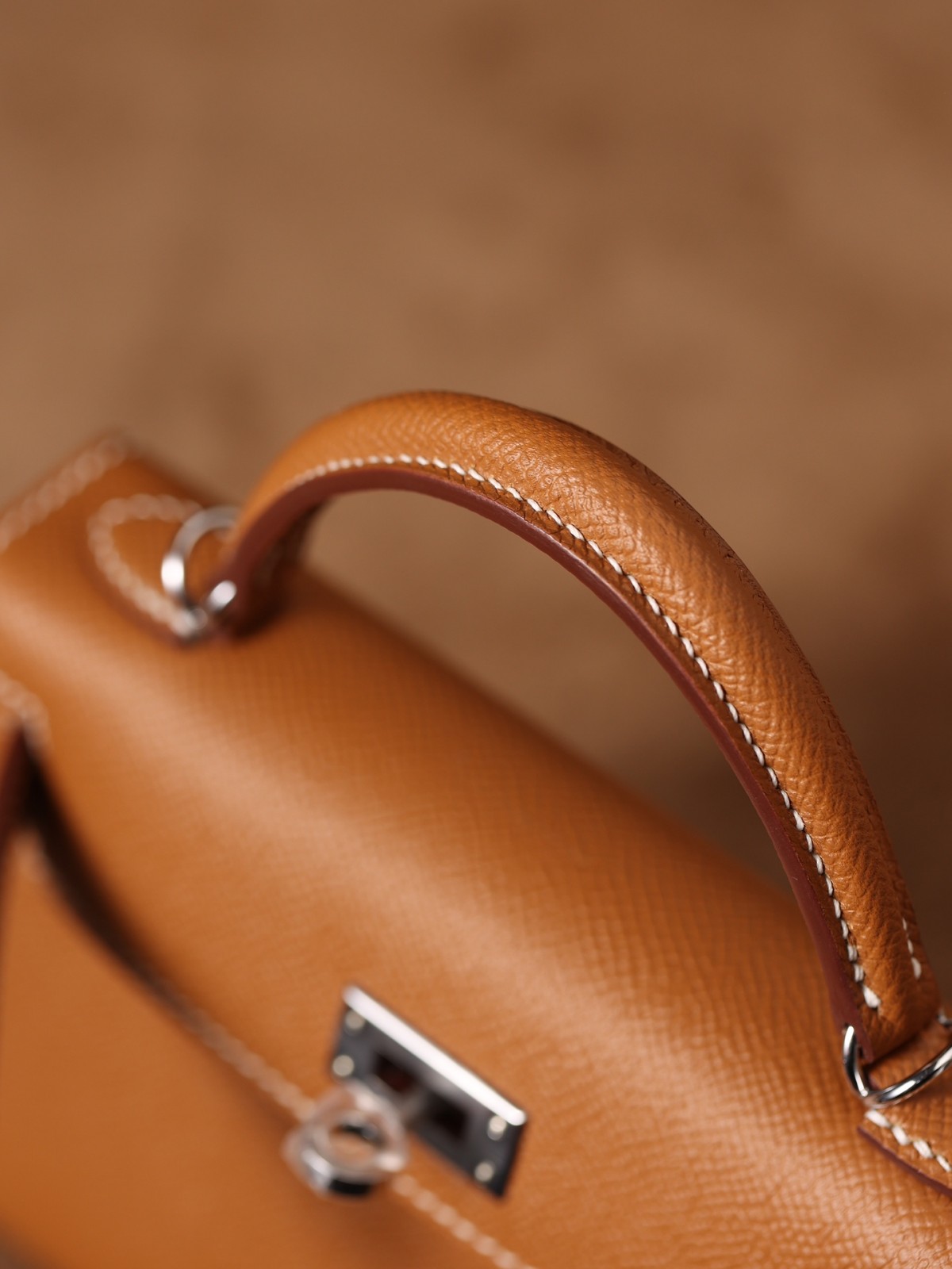 How great quality of Shebag Handmade Brown Mini Kelly 2 in Epsom leather? (2024 Week 5 Brown)-Best Quality Fake Louis Vuitton Bag Online Store, Replica designer bag ru