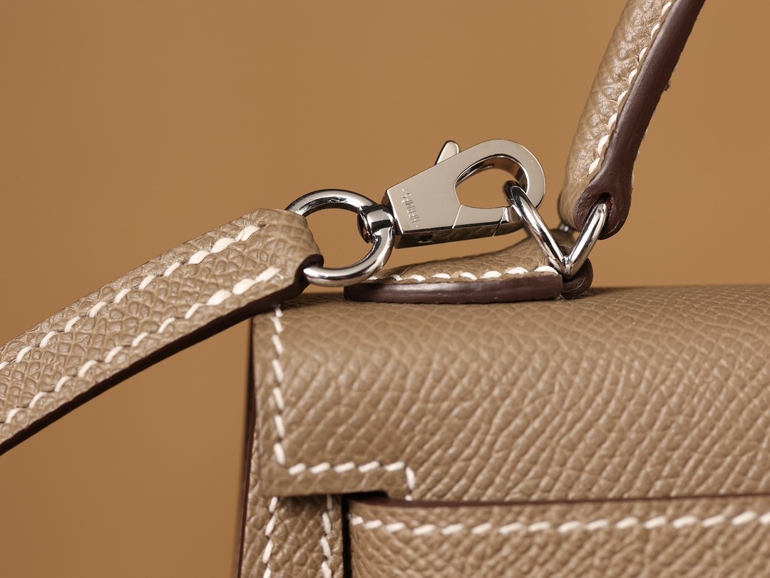 How great quality of Shebag Handmade Grey Mini Kelly 2 in Epsom leather? (2024 Week 5 Grey)-Legjobb minőségű hamis Louis Vuitton táska online áruház, replika designer táska ru