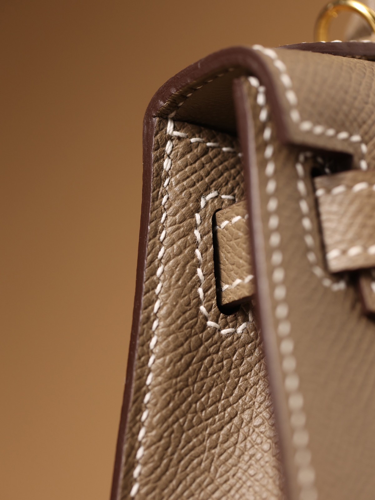 How great quality of Shebag Handmade Grey Mini Kelly 2 in Epsom leather? (2024 Week 5 Grey)-Najlepsza jakość fałszywych torebek Louis Vuitton Sklep internetowy, projektant repliki torebki ru