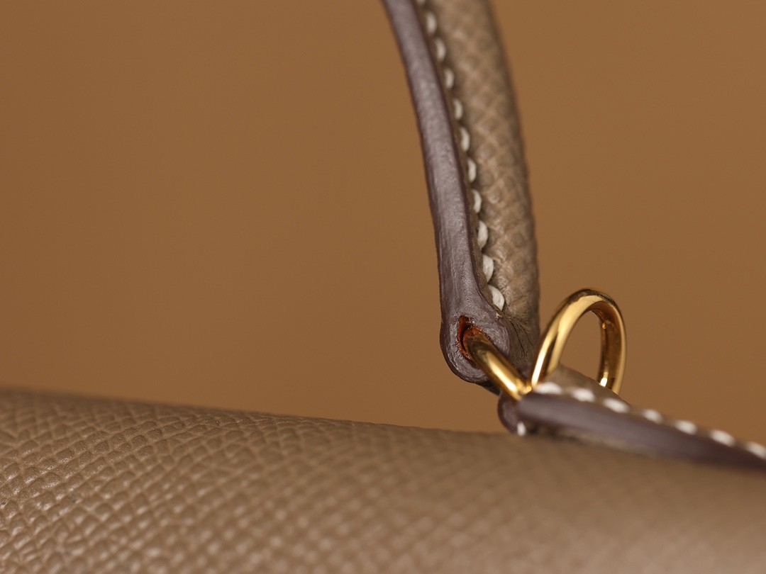 How great quality of Shebag Handmade Grey Mini Kelly 2 in Epsom leather? (2024 Week 5 Grey)-Magazin online de geanți Louis Vuitton fals de cea mai bună calitate, geantă de designer replica ru