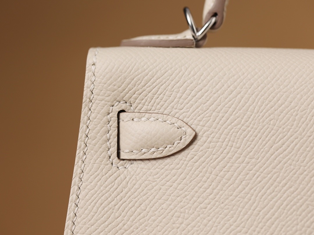 How great quality of Shebag Handmade White Mini Kelly 2 in Epsom leather? (2024 Week 5 White)-Шилдэг чанарын хуурамч Louis Vuitton цүнх онлайн дэлгүүр, Replica дизайнер цүнх ru