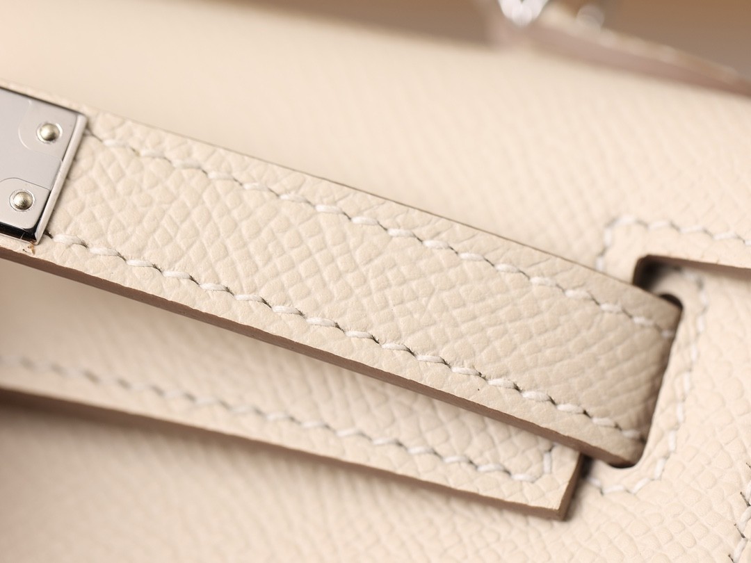 How great quality of Shebag Handmade White Mini Kelly 2 in Epsom leather? (2024 Week 5 White)-L-Aħjar Kwalità Foloz Louis Vuitton Bag Online Store, Replica designer bag ru