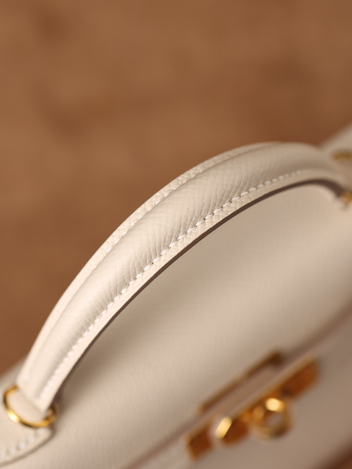 How great quality of Shebag Handmade White Mini Kelly 2 in Epsom leather? (2024 Week 5 White)-Negozio in linea della borsa falsa di Louis Vuitton di migliore qualità, borsa del progettista della replica ru