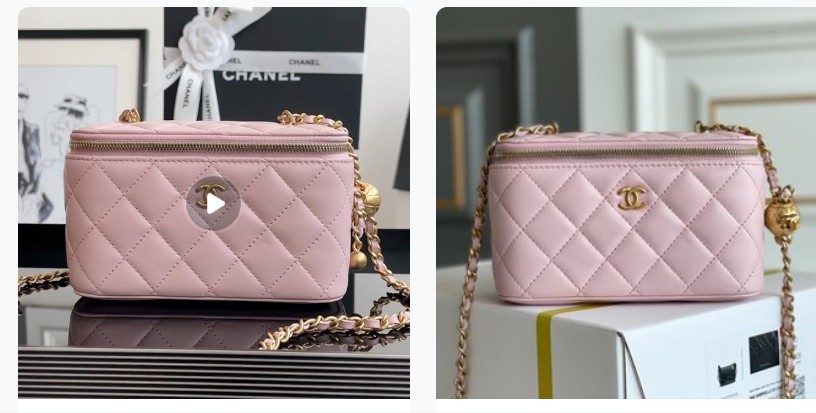 Shebag Pink Chanel replica bag Collection（2024 Week 8）-Paras laatu väärennetty Louis Vuitton laukku verkkokauppa, replika suunnittelija laukku ru