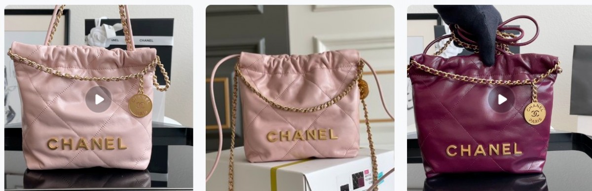 Shebag Pink Chanel replica bag Collection（2024 Week 8）-Ti o dara ju Didara iro Louis Vuitton apo Online itaja, Ajọra onise apo ru