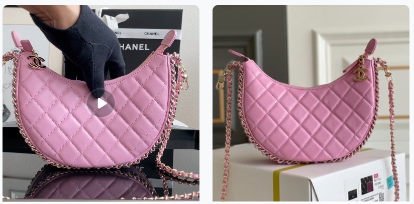 Shebag Pink Chanel replica bag Collection（2024 Week 8）-Best Quality Fake designer Bag Review, Replica designer bag ru