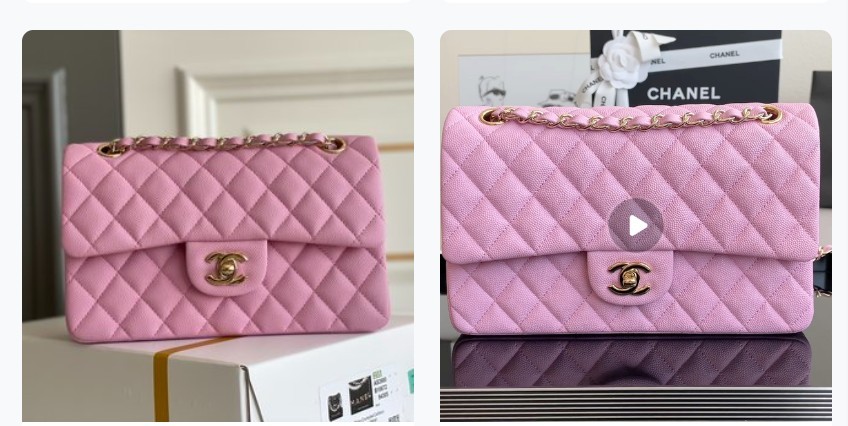 Shebag Pink Chanel replica bag Collection（2024 Week 8）-Ti o dara ju Didara iro Louis Vuitton apo Online itaja, Ajọra onise apo ru