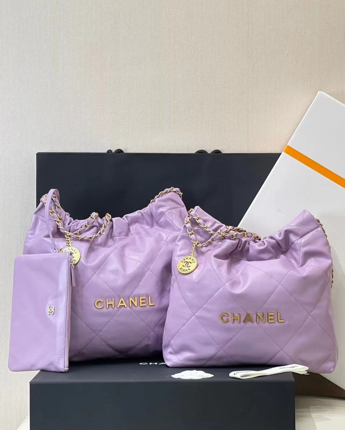 Shebag Chanel 22 bag new colors in stock (2024 May Updated)-Legjobb minőségű hamis Louis Vuitton táska online áruház, replika designer táska ru