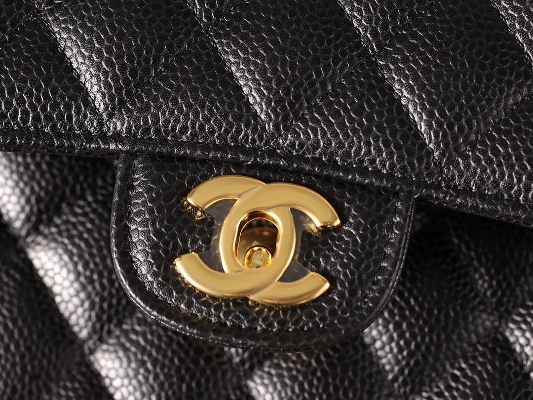 Chip Updated！Shebag Chanel medium (25cm) Classic Flap bag with gold hardware (2023 Week 43)-Best Quality Fake designer Bag Review, Replica designer bag ru