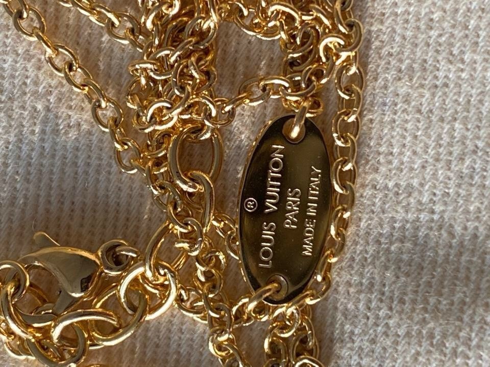 2024 Summer：Shebag Louis Vuitton M61083 ESSENTIAL V necklace gold （2024 July updated）-Beste Kwaliteit Vals Louis Vuitton Sak Aanlyn Winkel, Replika ontwerper sak ru