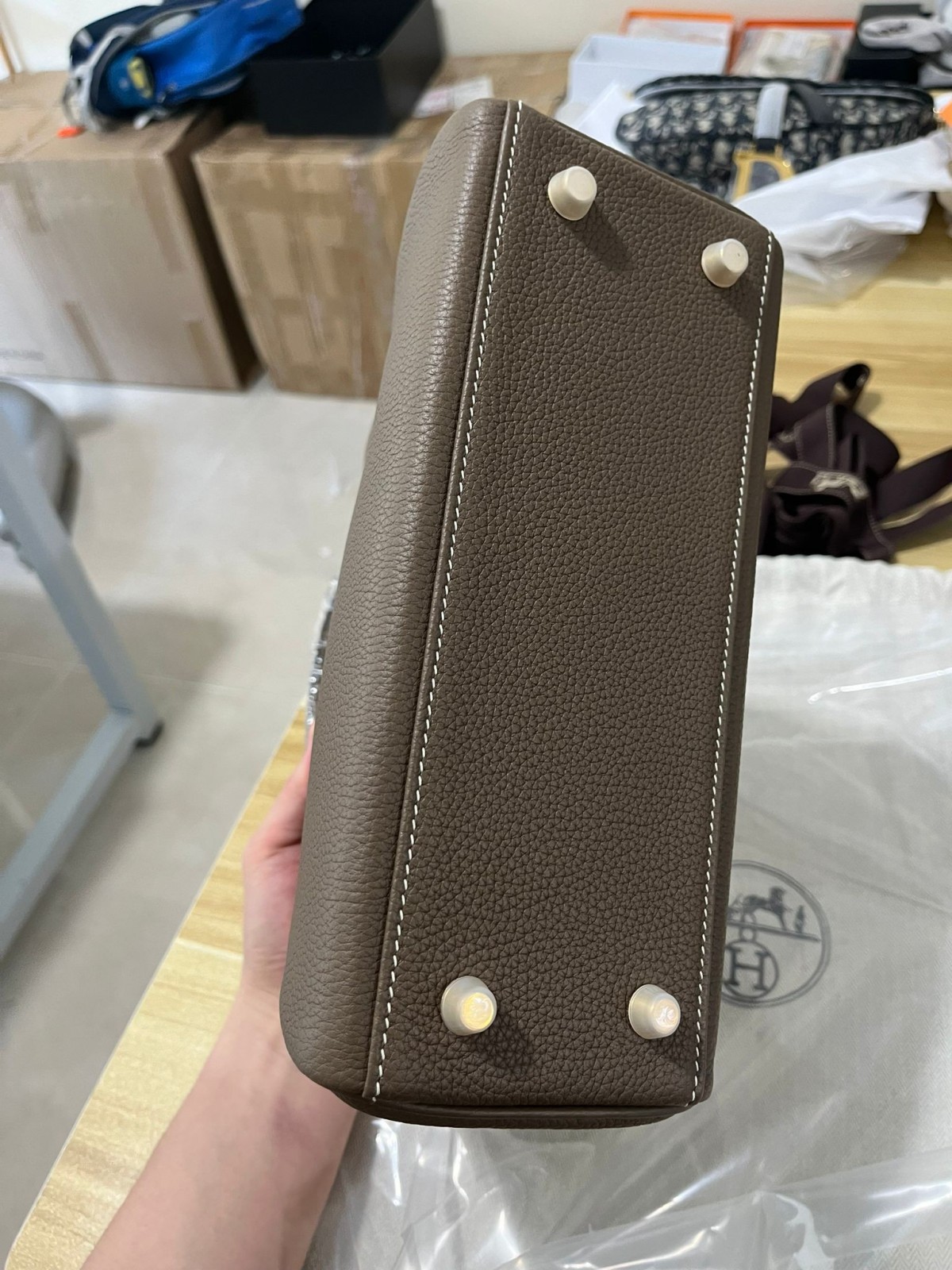 Shebag Long review: full handmade Hermes Kelly bag shipping photos and more（2024 July Updated）-Negozio in linea della borsa falsa di Louis Vuitton di migliore qualità, borsa del progettista della replica ru