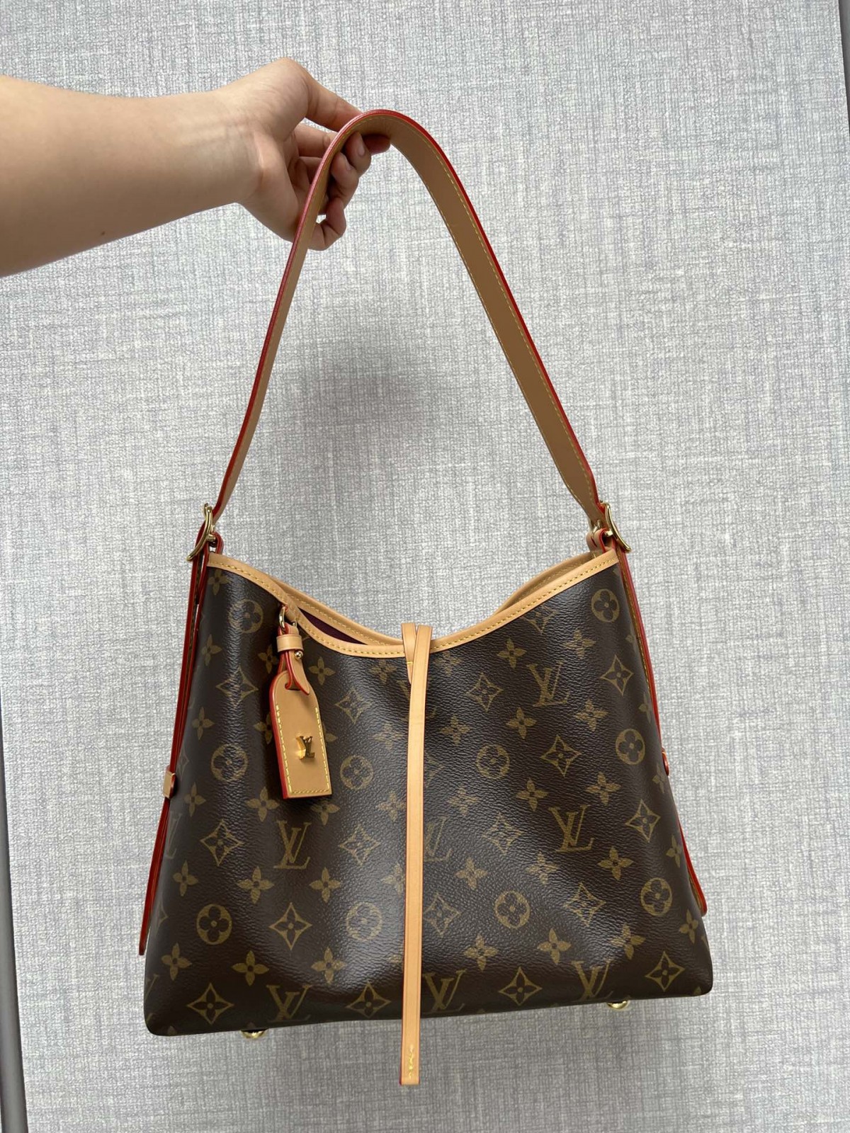 Shebag Louis Vuitton Carry all small M46203 collection（2024 Aug updated）-Best Quality Fake designer Bag Review, Replica designer bag ru